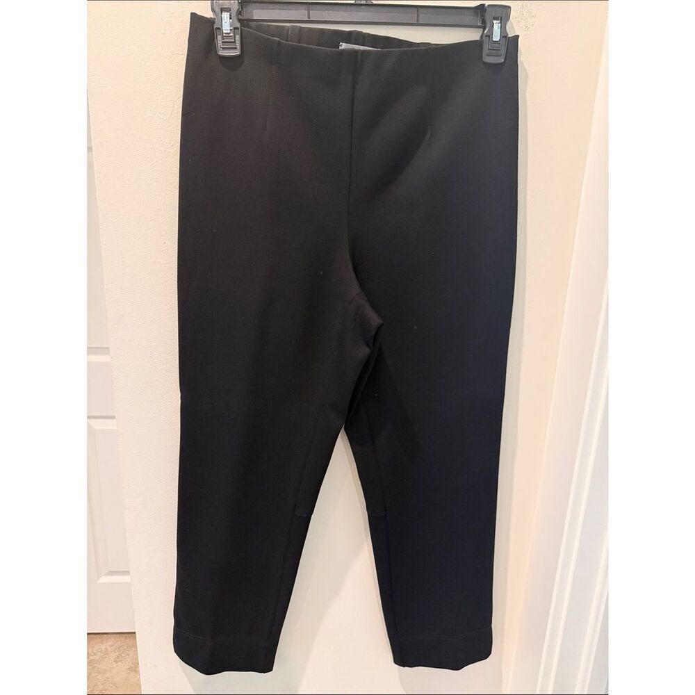 Shari’s place Classic Black Cropped Ponte Pants size IT 48/ Medium
